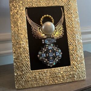 Angel Aubrey created from refurbished jewelry